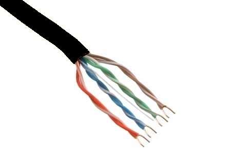 massa stam Waakzaam Belden 7965EPE UTP Cat6 PE Outdoor netwerk kabel zwart 100m (-) |  KabelOutlet.com