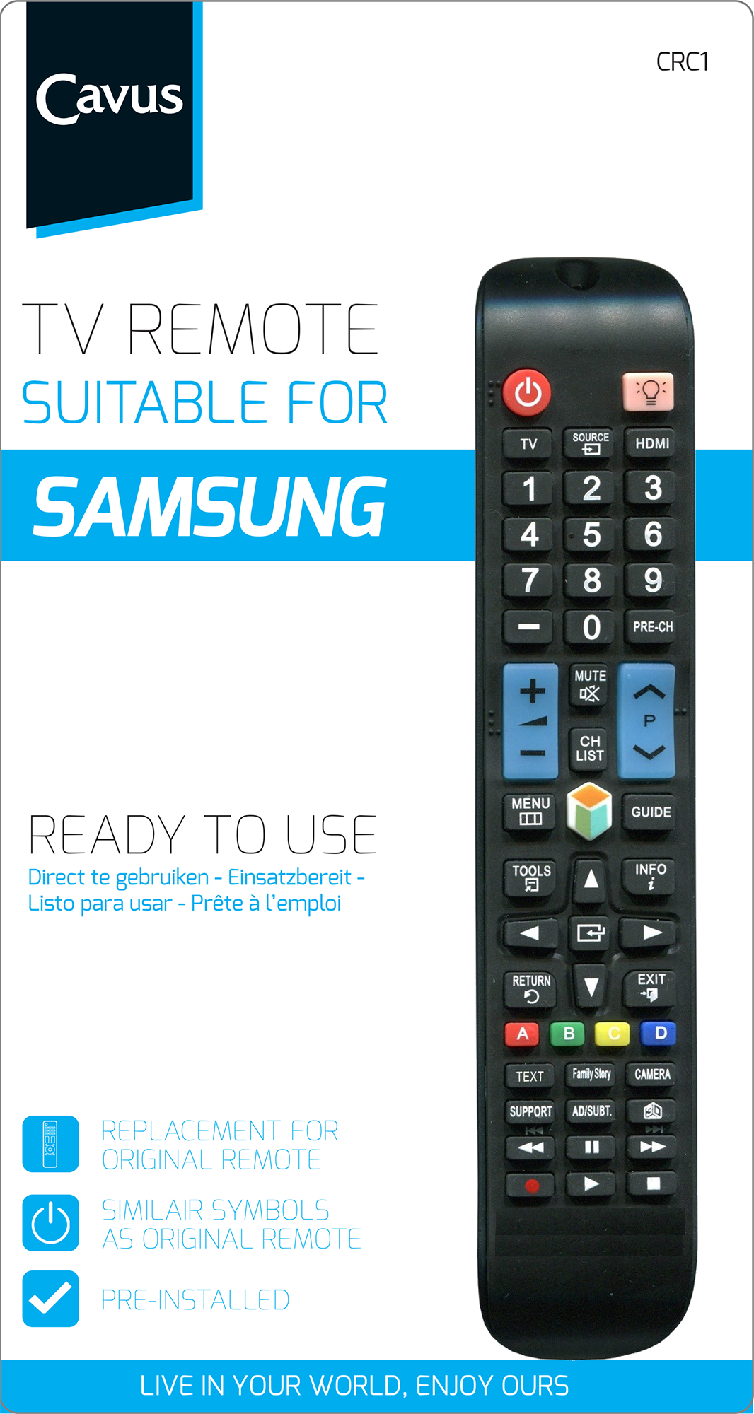 Afstandsbediening voor Samsung TV