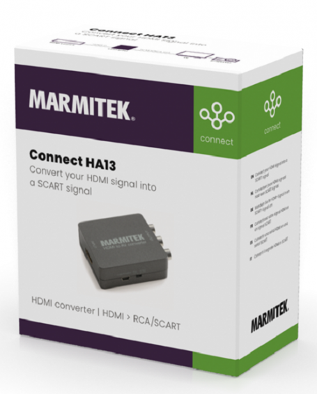 Marmitek convertor van HDMI naar VGA en Scart