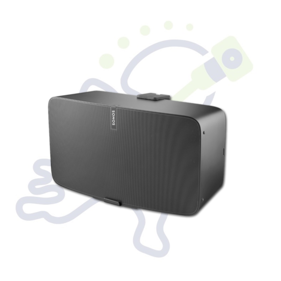 Cavus CMP5HW muurbeugel zwart voor SONOS Play 5