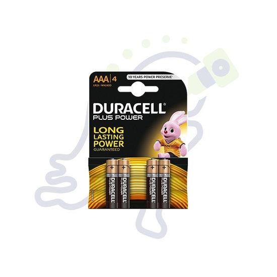 Duracell Plus Power AAA batterijen 4 stuks