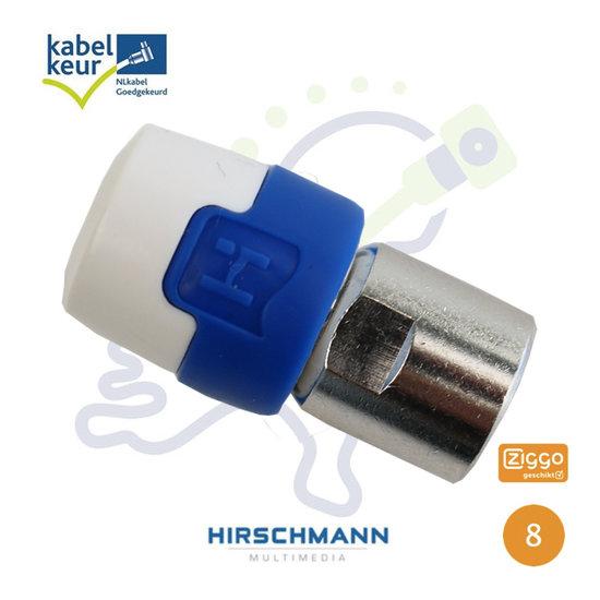 Hirschmann QFC5 Quick Fix F connector HF 4G LTE Proof
