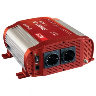 NDS SP1000-12 Omvormer zuivere sinus 12v - 230v + USB 1000W