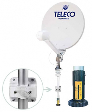 Teleco 18212 Voyager G3 85 handbediende schotelantenne